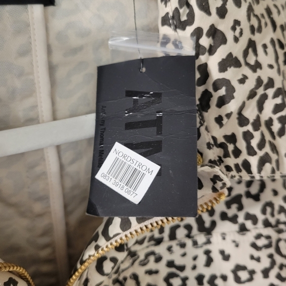 NWT ATM Lunar Combo Leopard Print Field Jacket - Picture 6 of 8